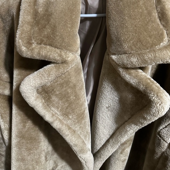 Long teddy coat - Picture 3 of 5